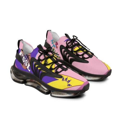 Men's City Street Track Sneakers (Pink/Purple)