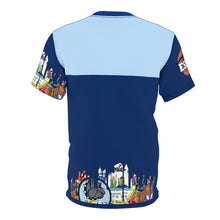 Load image into Gallery viewer, ESSL City Star Tee (Blue/L.Blue)