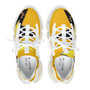 Official Women's City Street Track Sneakers (Gold/Yellow)