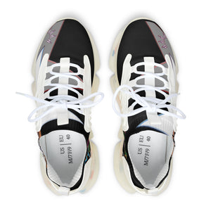 Women's City Street Track Sneakers (Black/Gray)